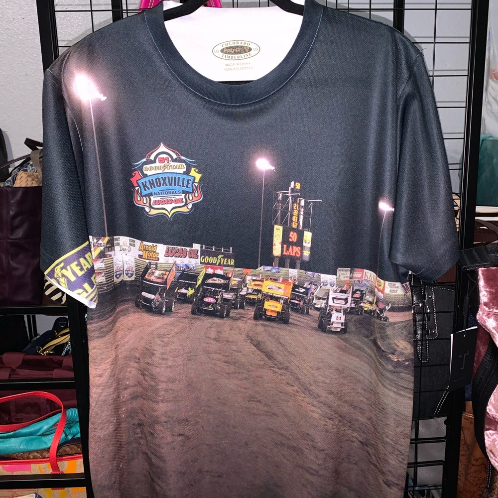 Knoxville Racing Graphic Tee - Black and Yellow